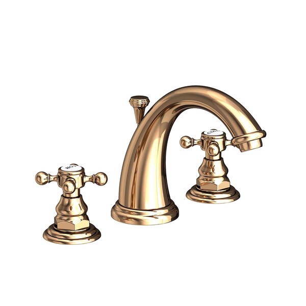 Newport Brass Widespread Lavatory Faucet in French Gold (Pvd) 890-24A - main